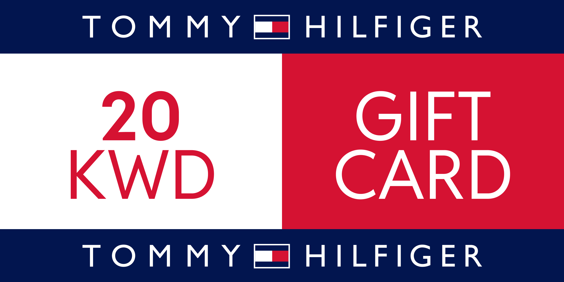Tommy Hilfiger Gift Card 20 KWD