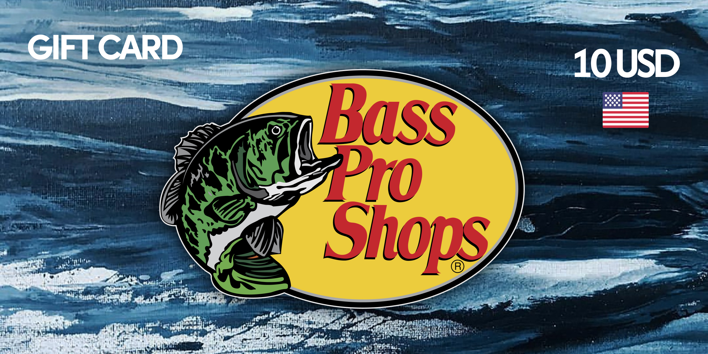 Bass Pro Shops Gift Card 10 USD