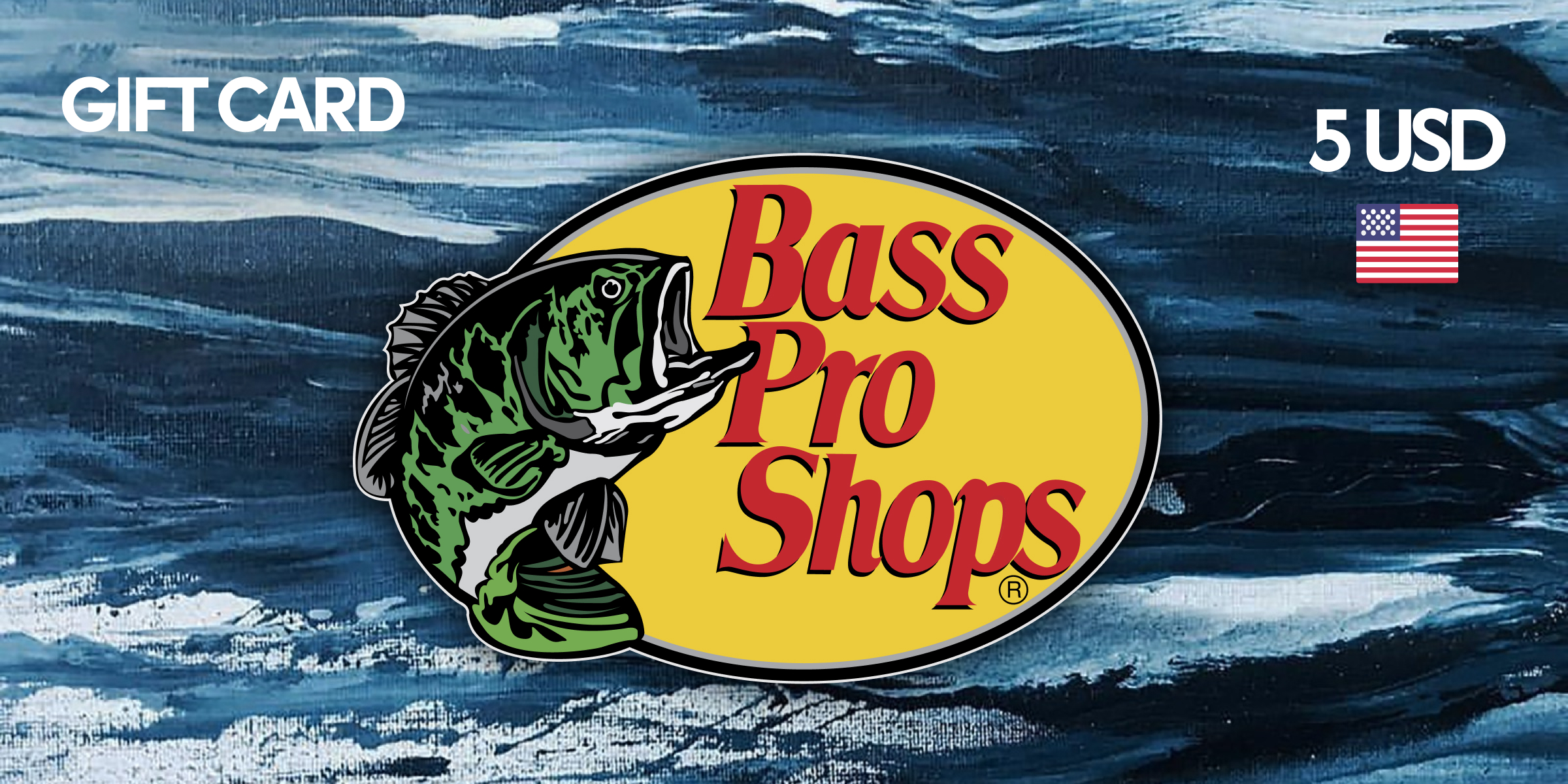 Bass Pro Shops Gift Card 5 USD