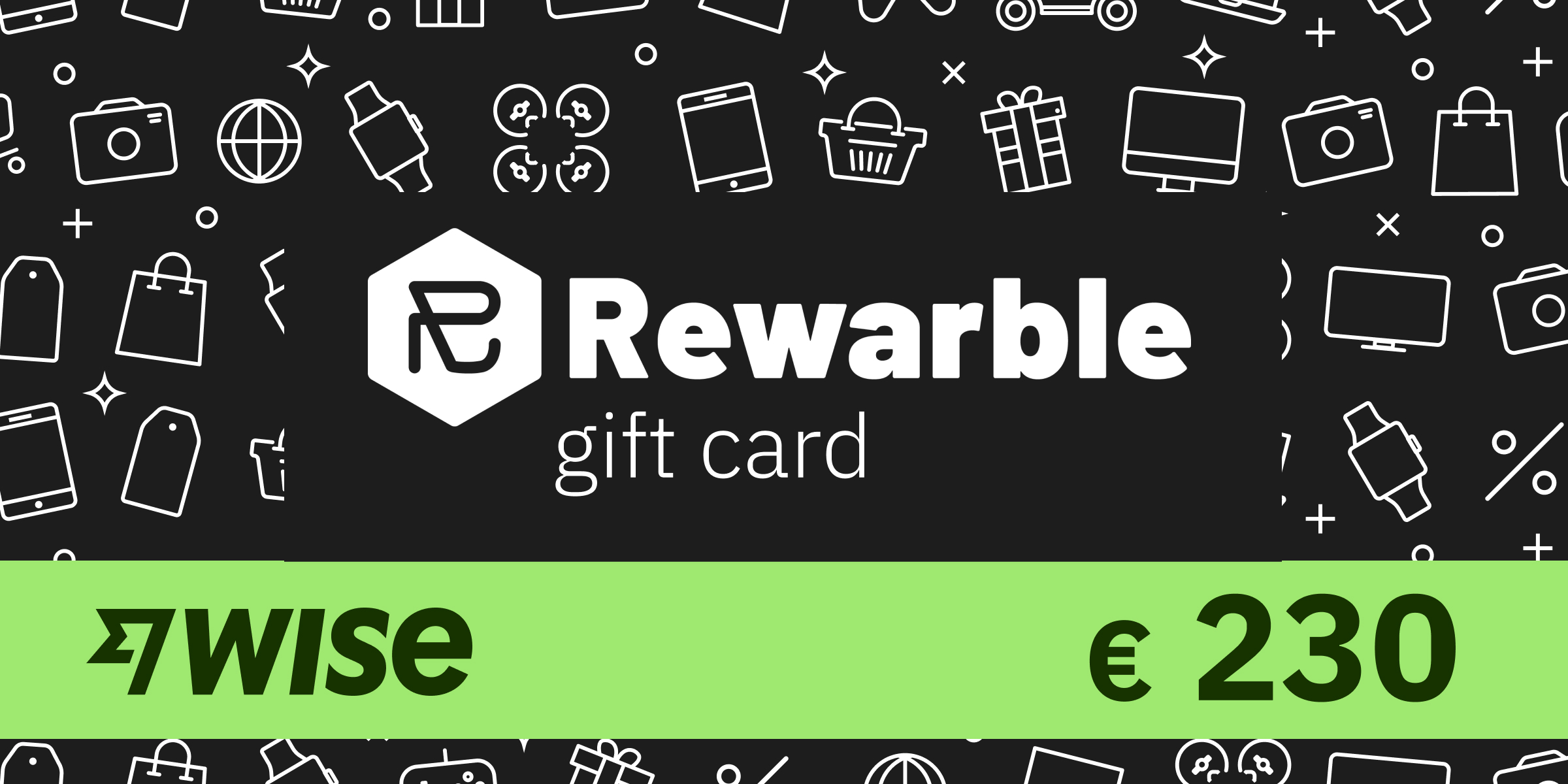 REWARBLE Wise Gift Card 230 EUR