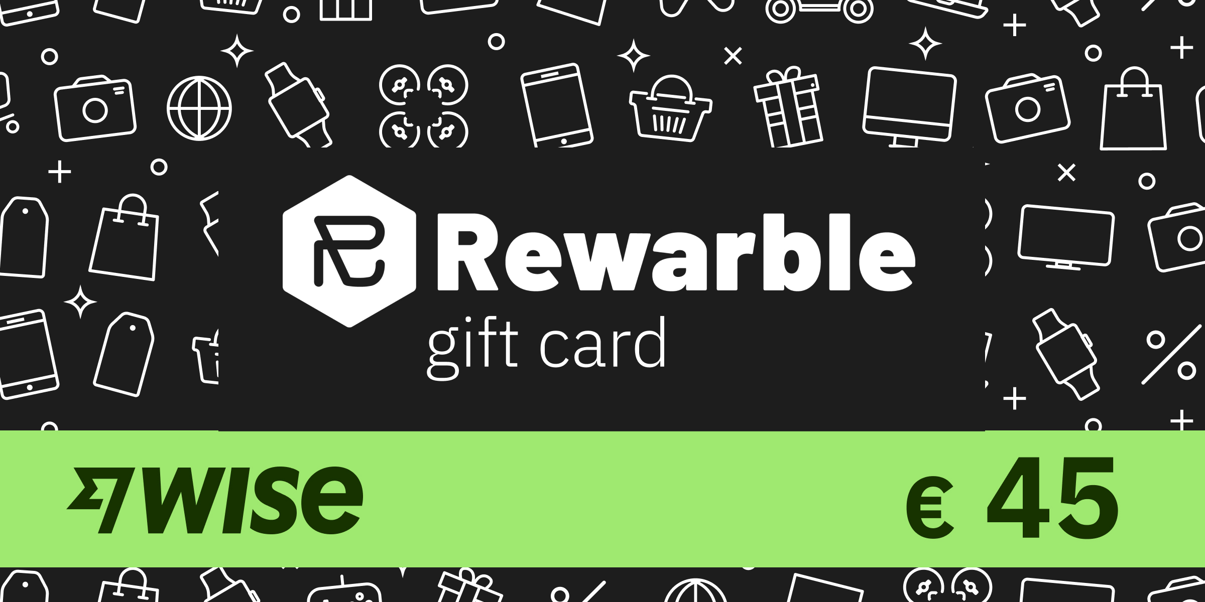 REWARBLE Wise Gift Card 45 EUR