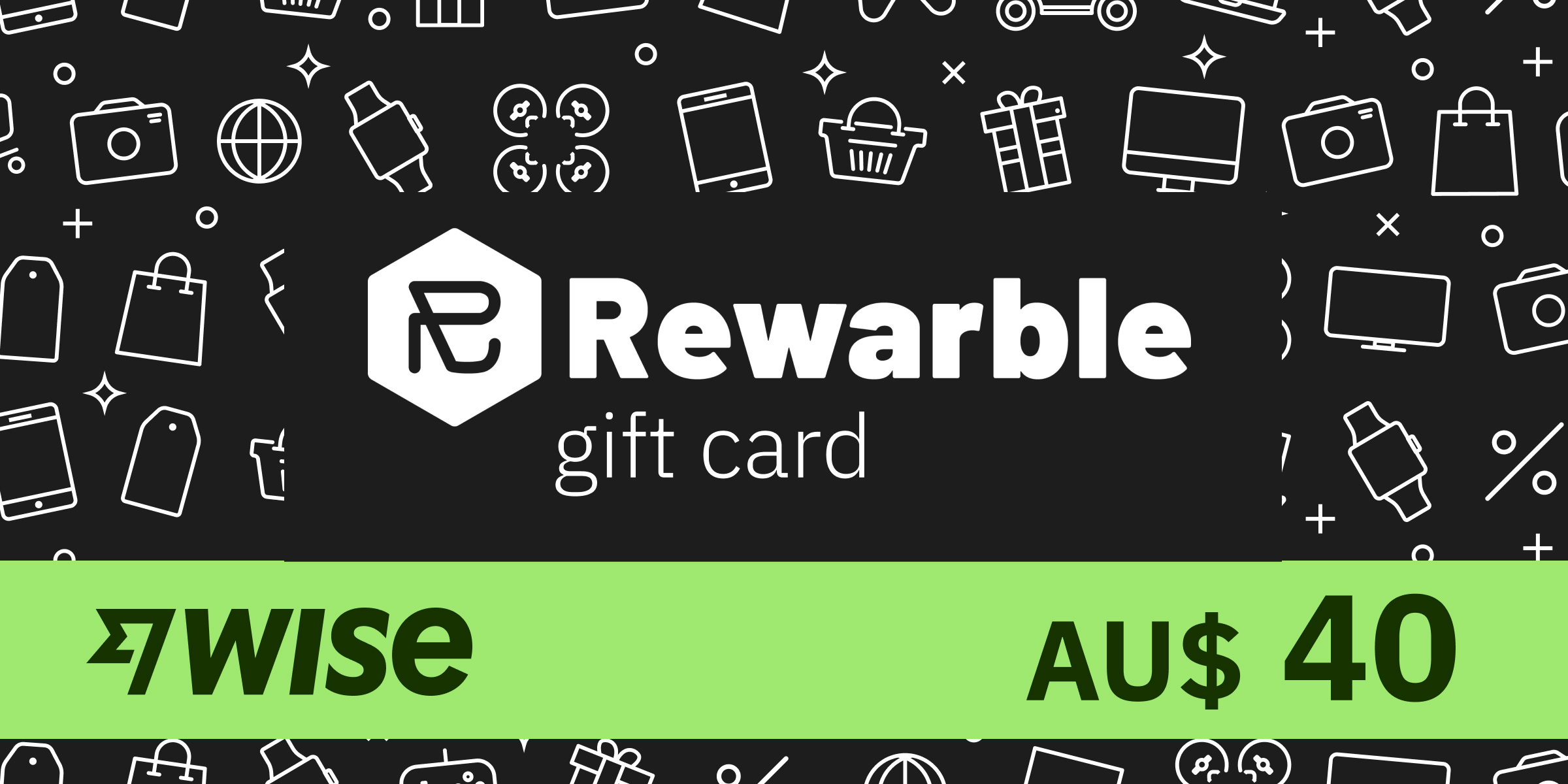 REWARBLE Wise Gift Card 40 AUD