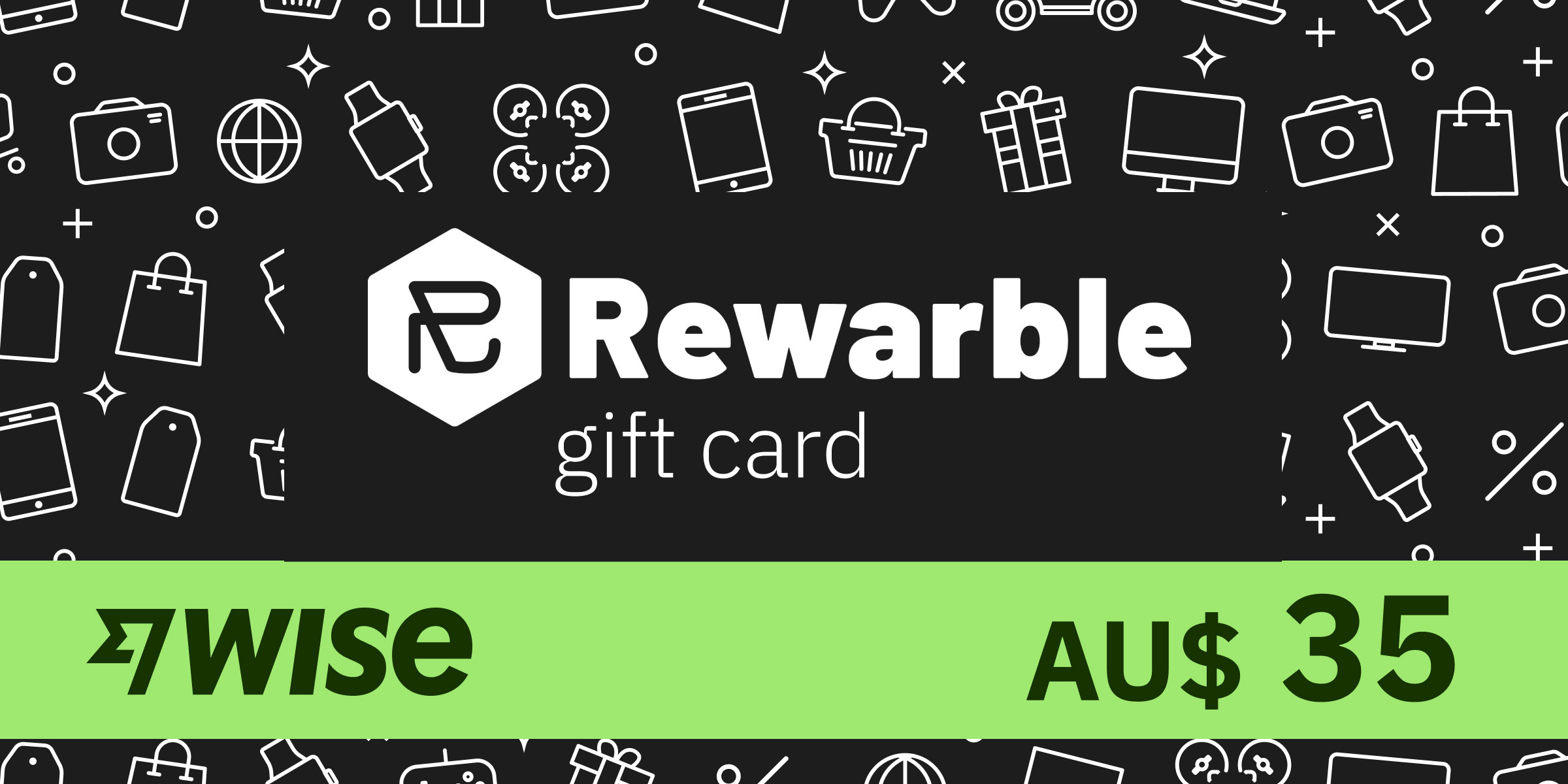 REWARBLE Wise Gift Card 35 AUD