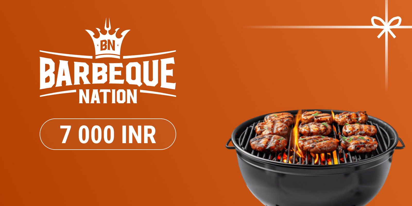Barbeque Nation Gift Card 7000 INR