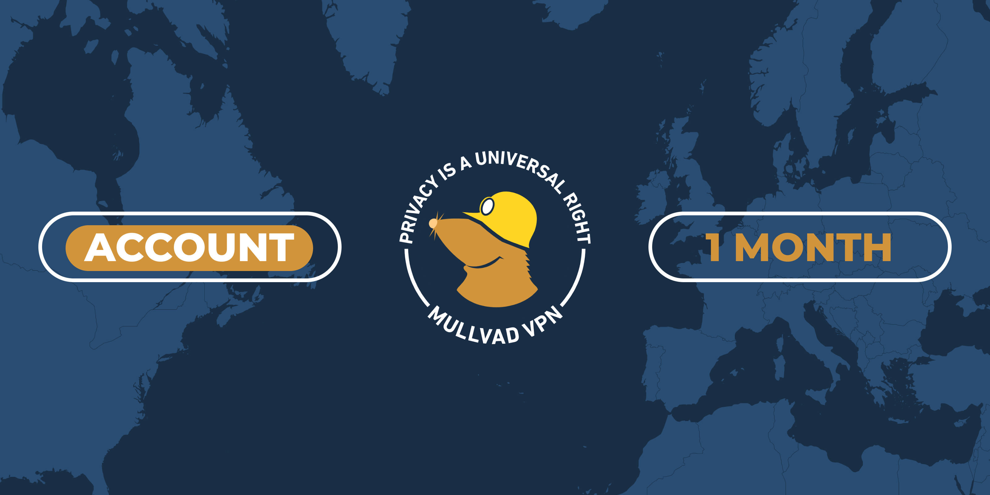 Mullvad VPN Account 1 Month