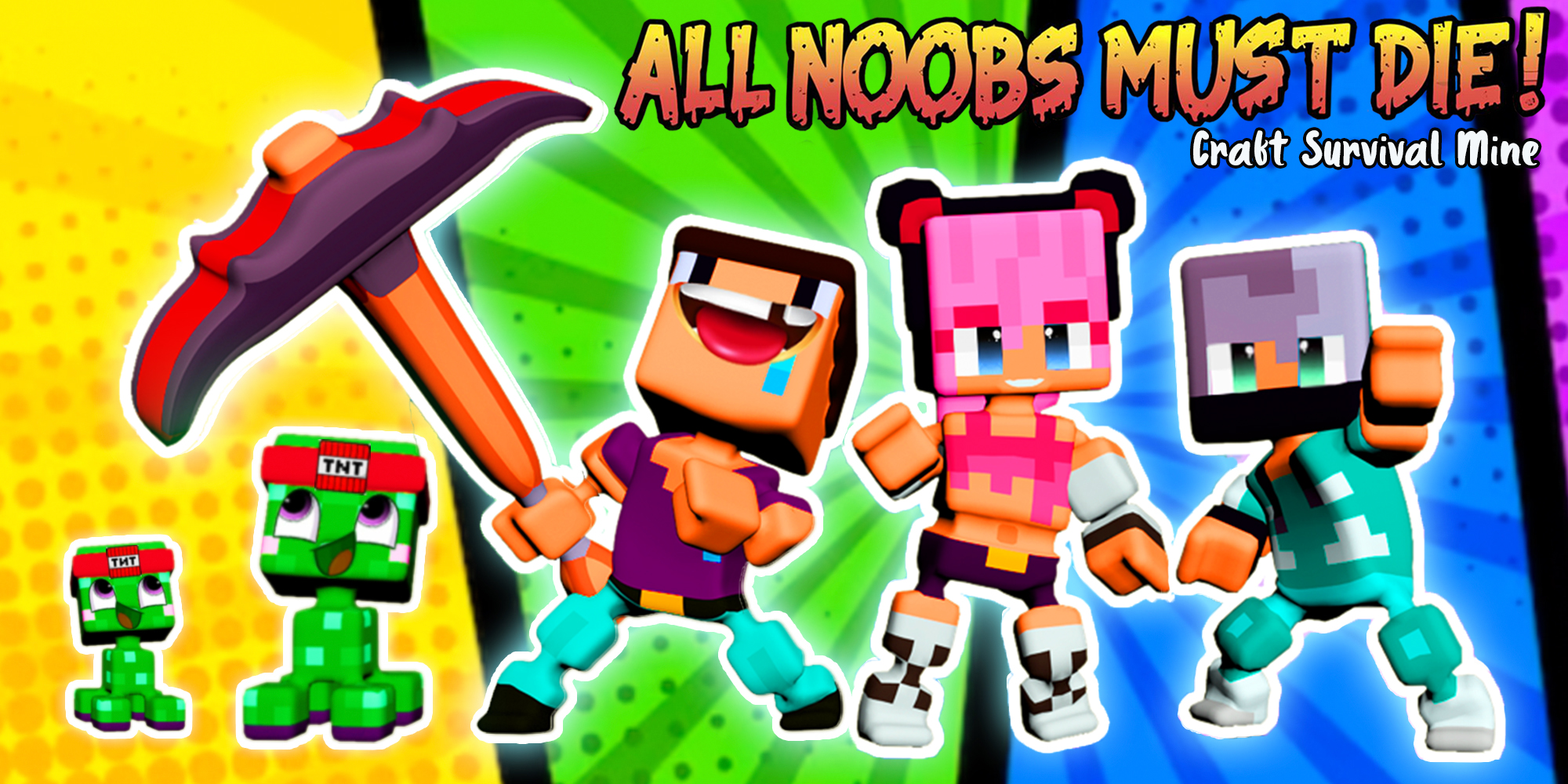 All Noobs must die Craft Survival Mine
