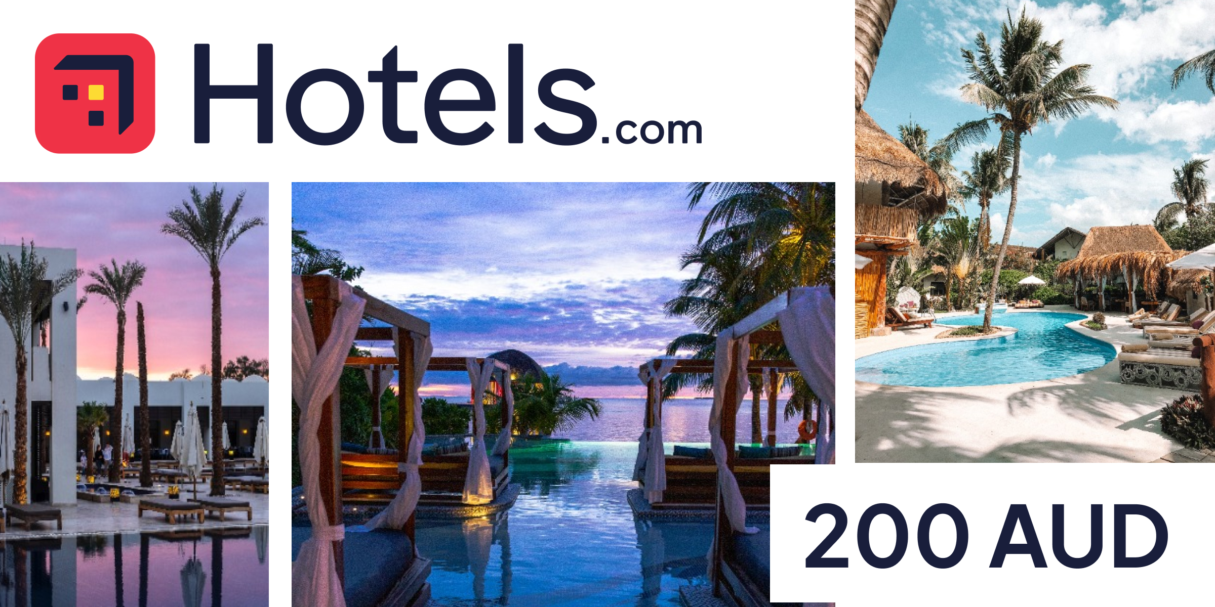 Hotelscom Gift Card 200 AUD