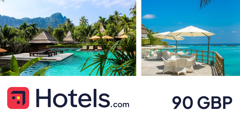 Hotelscom Gift Card 90 GBP