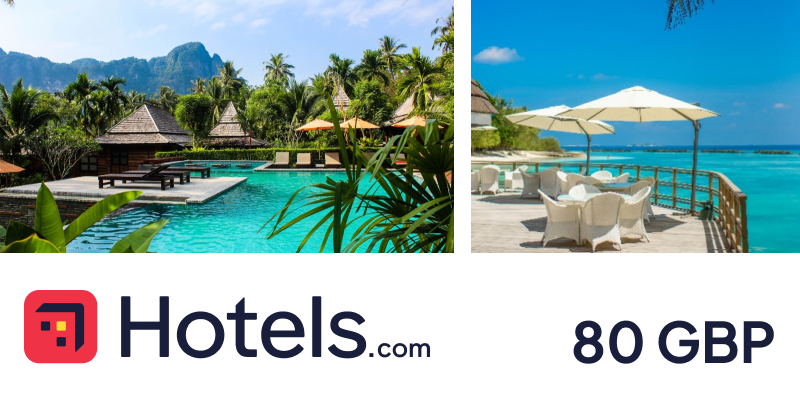 Hotelscom Gift Card 80 GBP