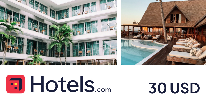 Hotelscom Gift Card 30 USD