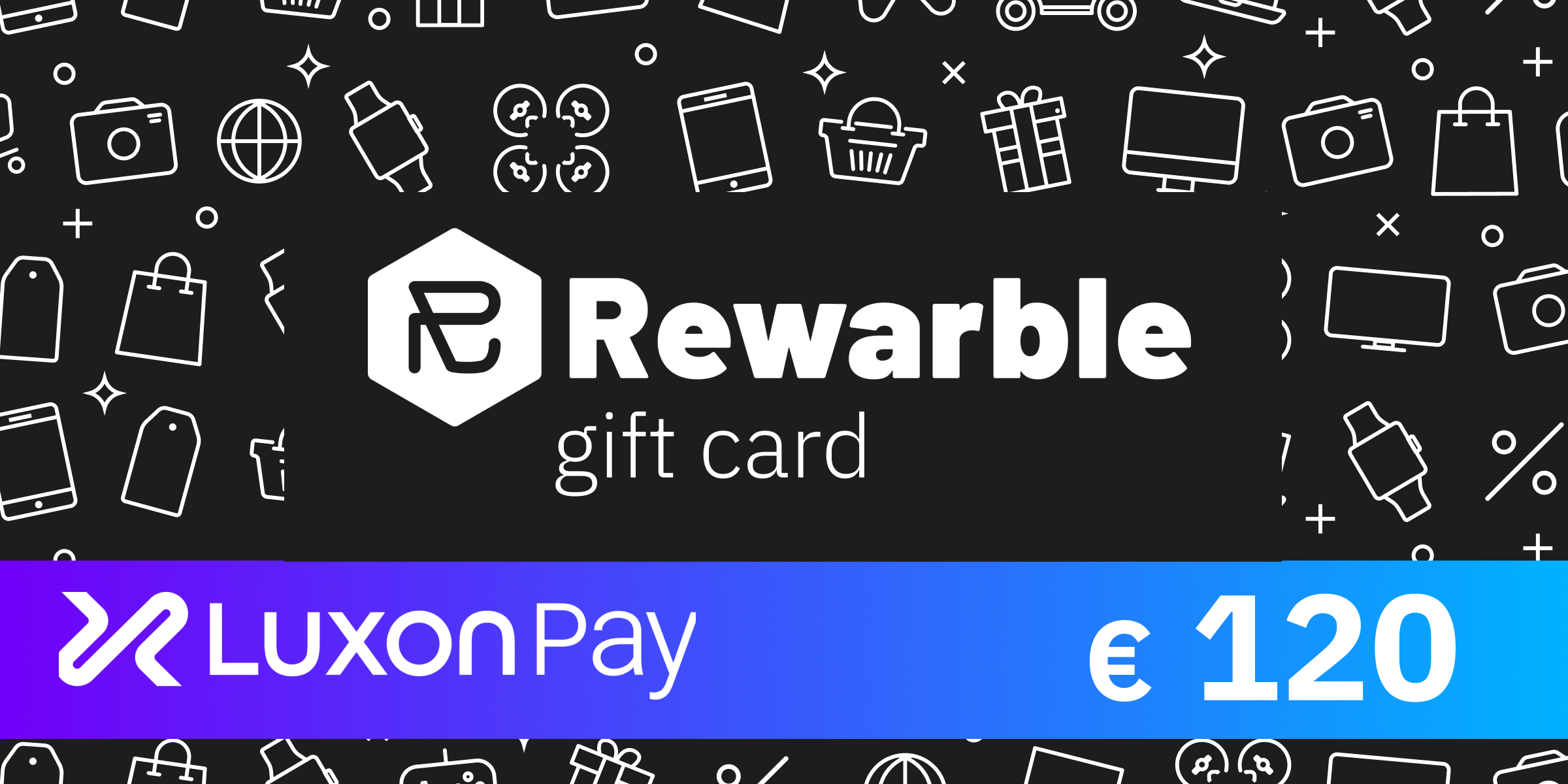 Rewarble Luxon Pay Gift Card 120 EUR