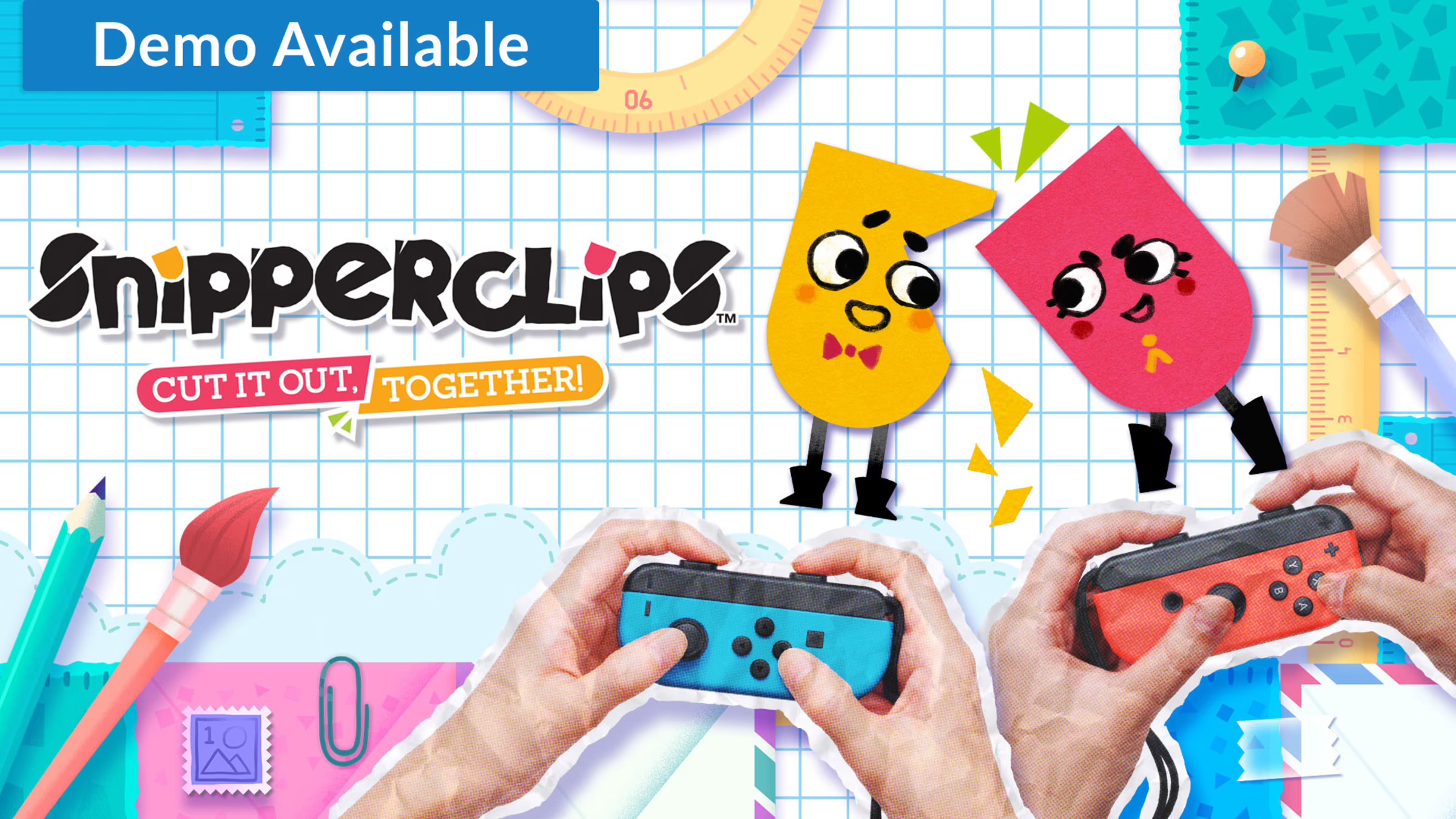 Snipperclips Plus Cut It Out Together