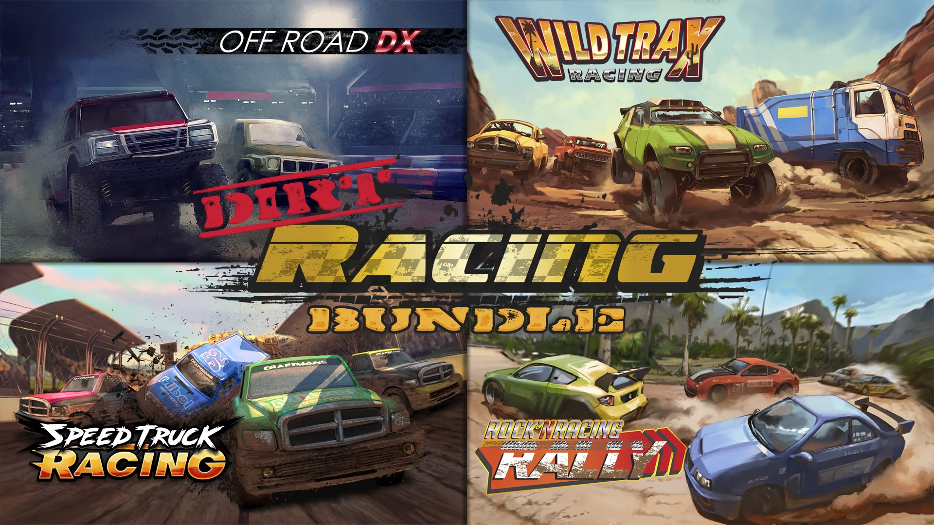 Dirt Racing Bundle 4 in 1 (Xbox One Account)