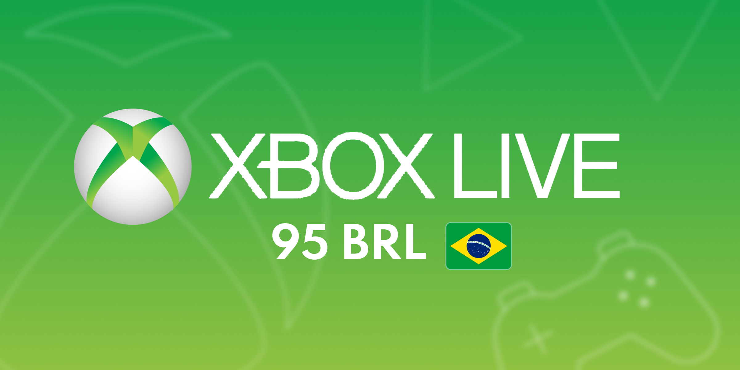 XBOX Live Gift Card 95 BRL