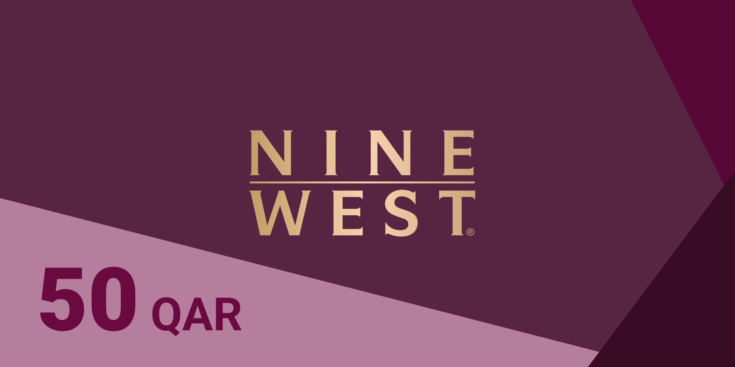 Nine West Gift Card 50 QAR