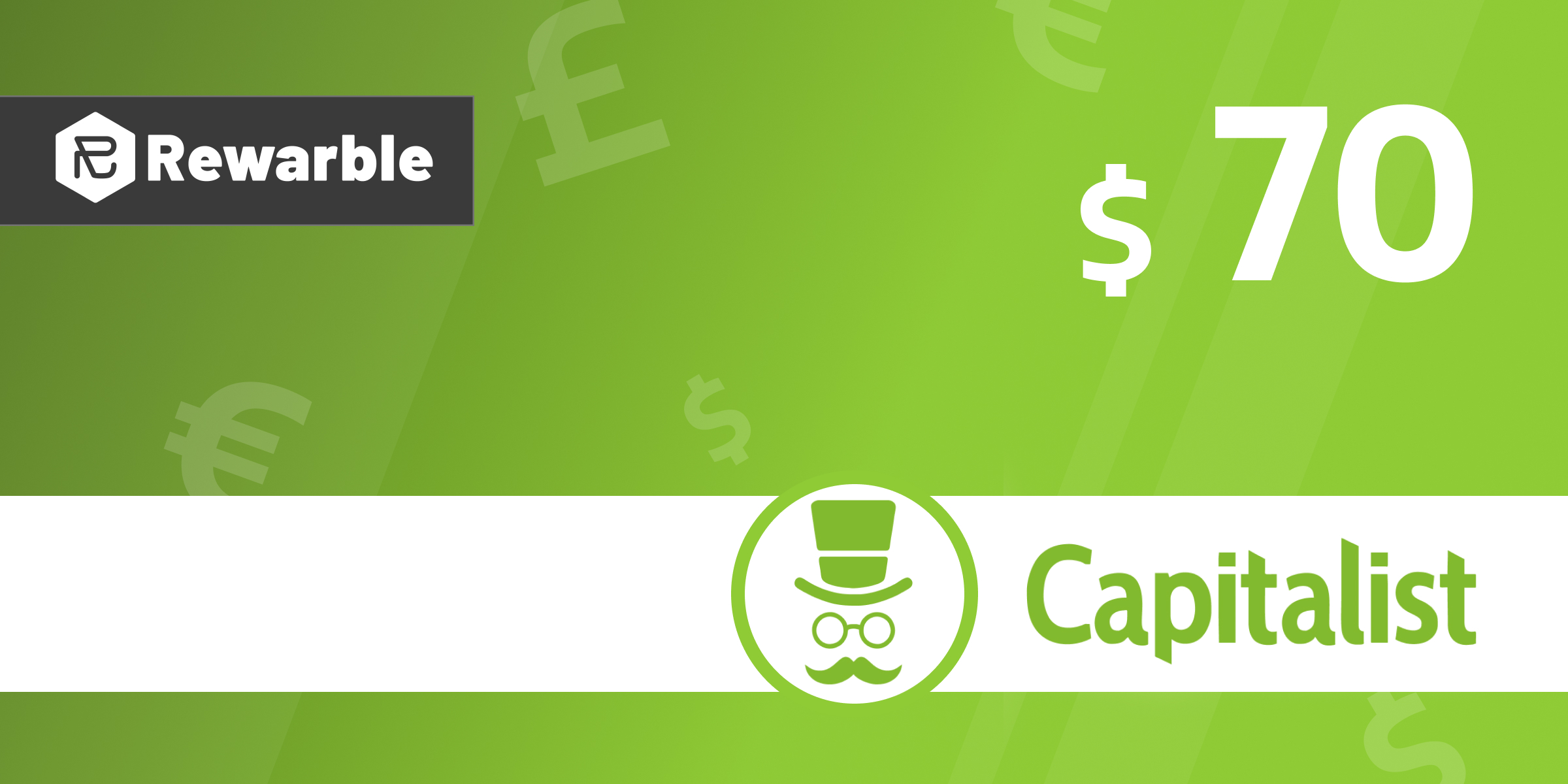 Capitalist Gift Card 70 USD