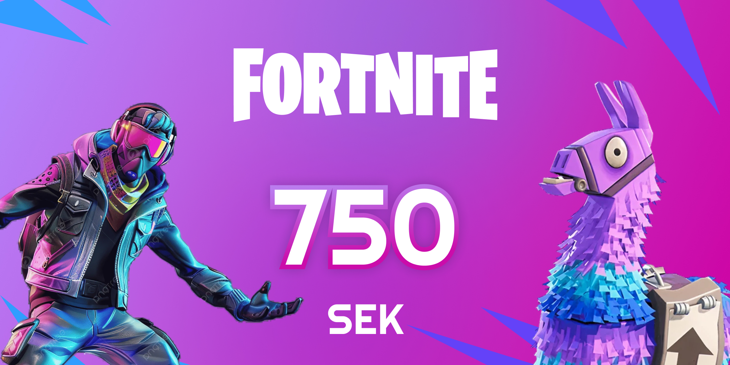 Fortnite Gift Card 750 SEK