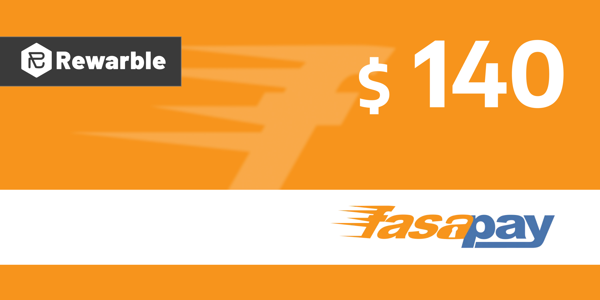 FasaPay Gift Card 140 USD
