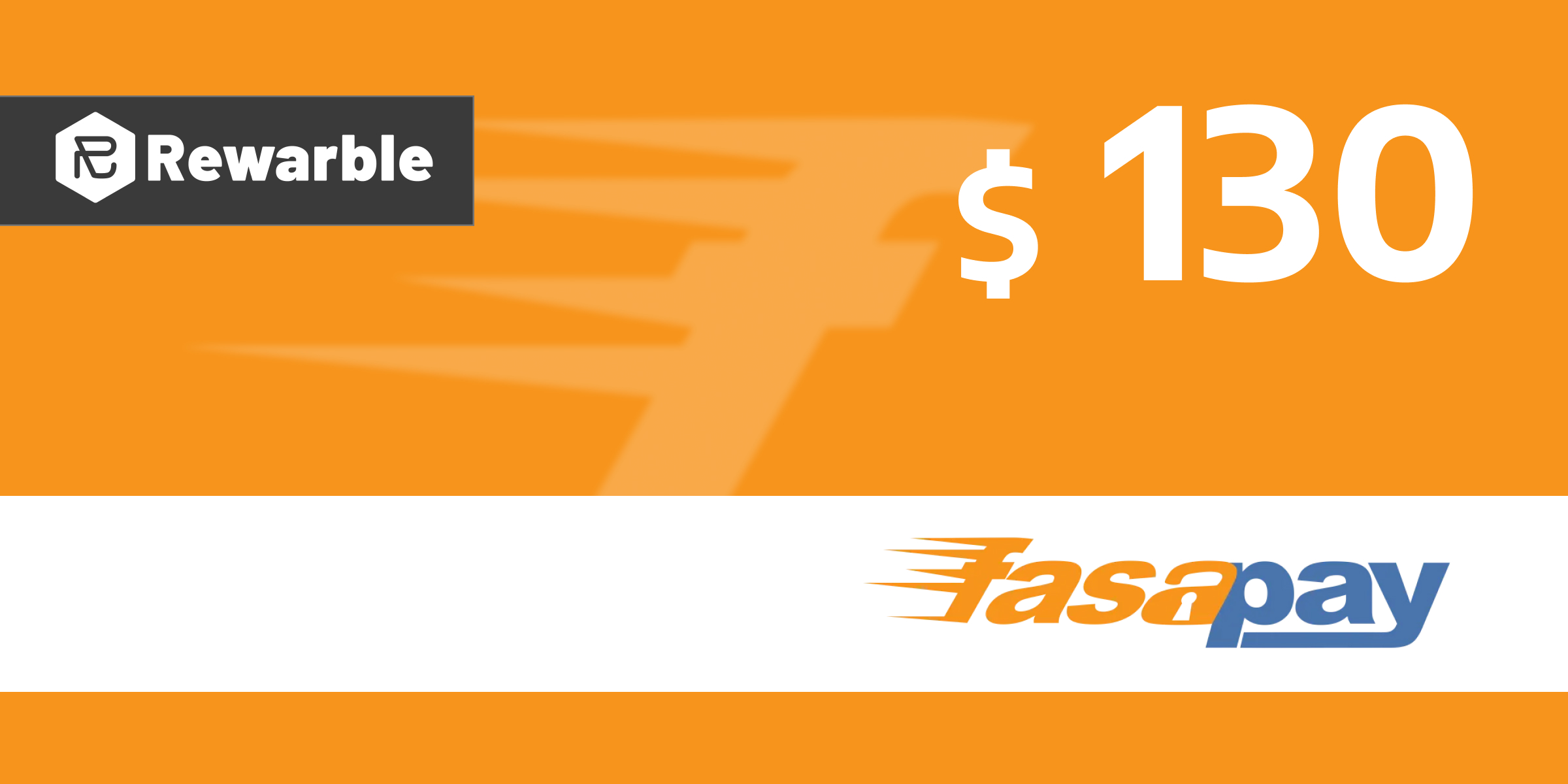 FasaPay Gift Card 130 USD
