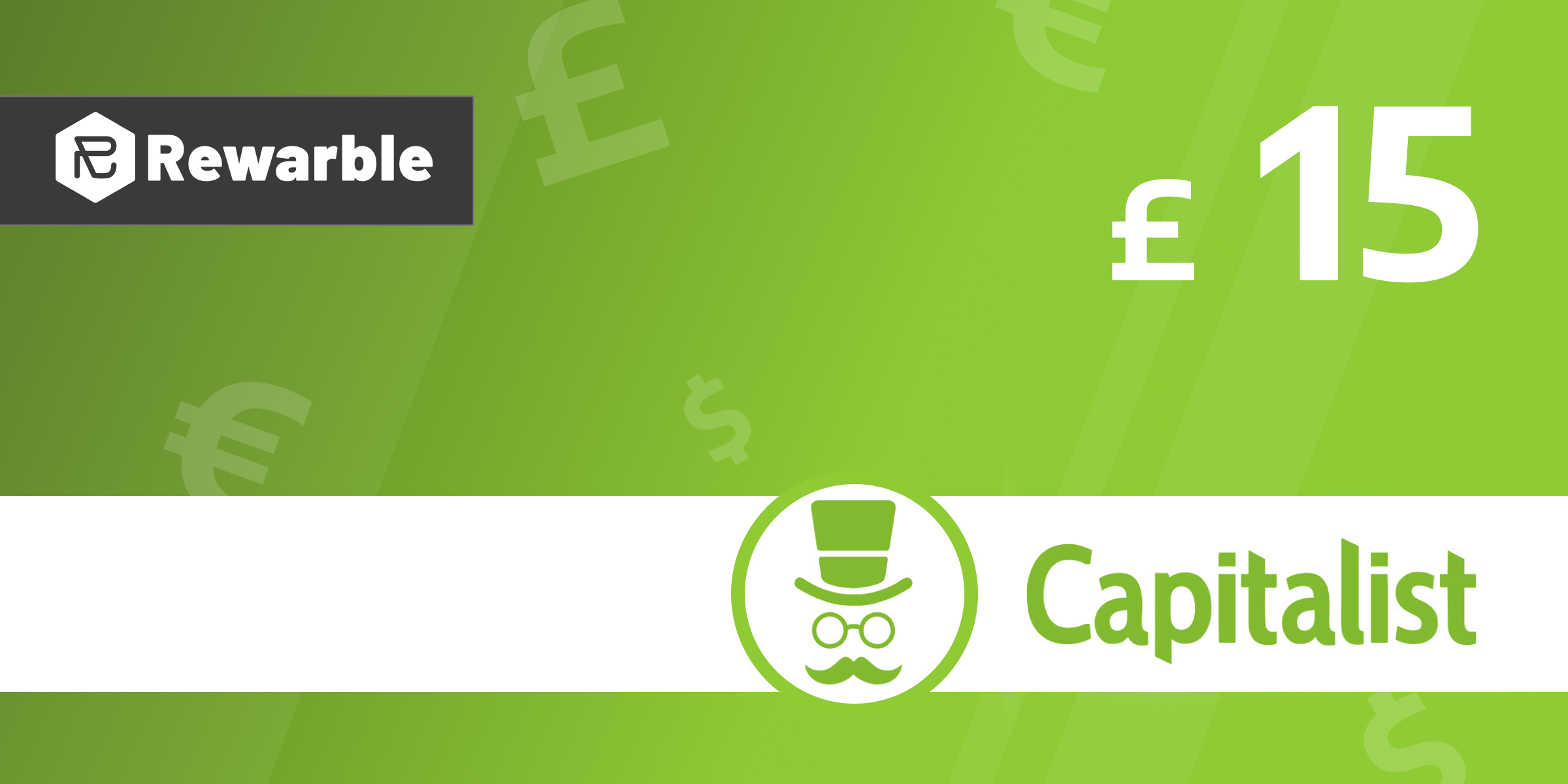 Capitalist Gift Card 15 GBP
