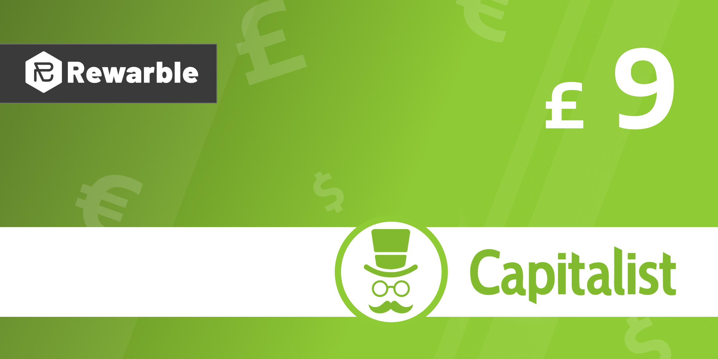 Capitalist Gift Card 9 GBP