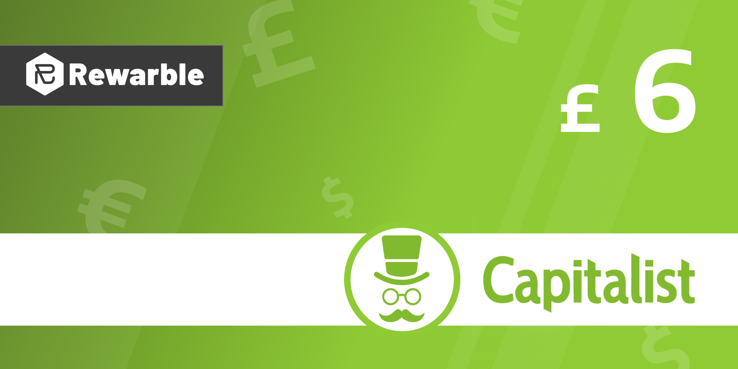 Capitalist Gift Card 6 GBP