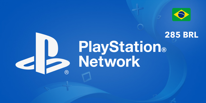 PlayStation Network Gift Card 285 BRL