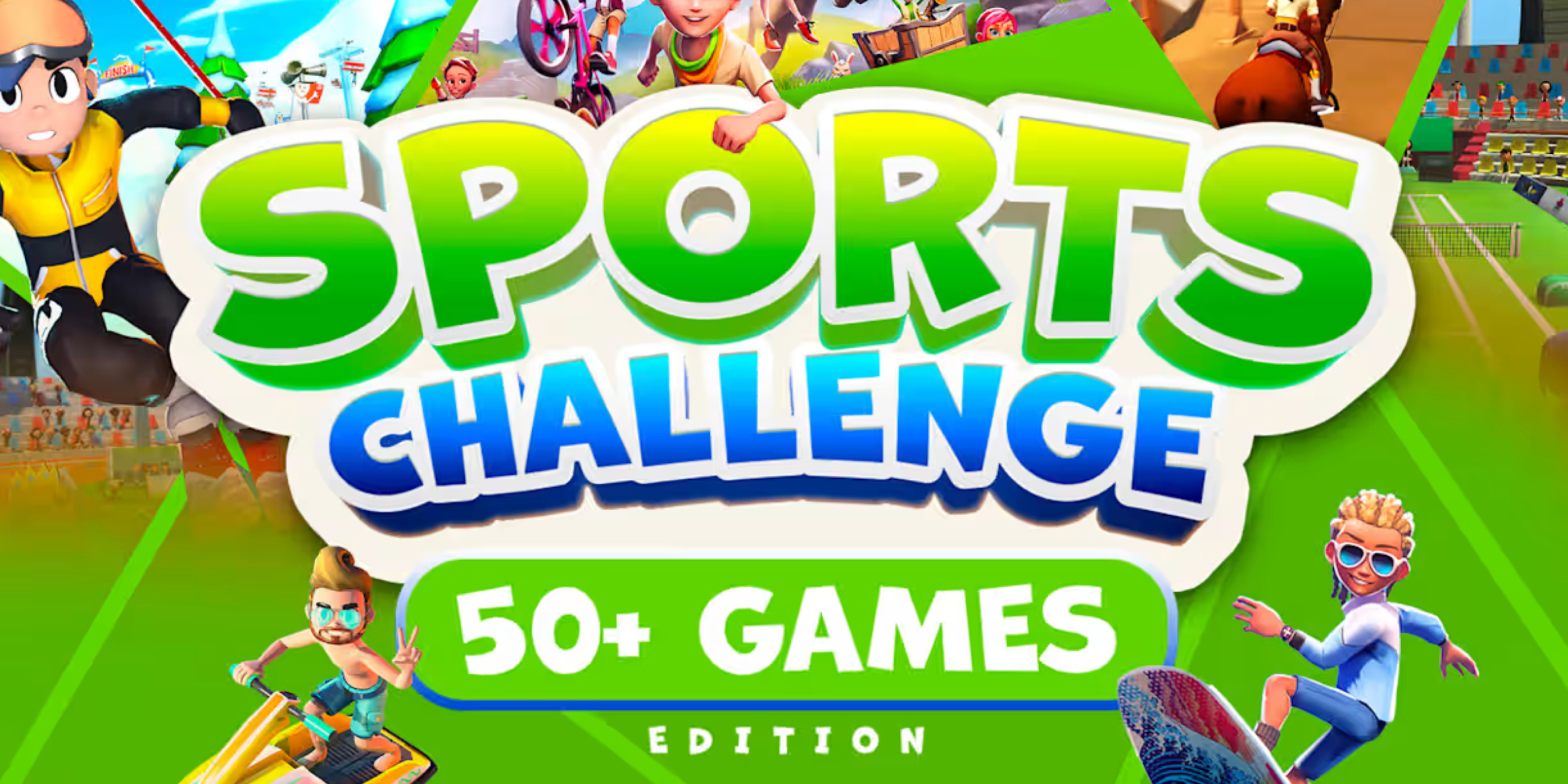 Sports Challenge 50 plus Games Edition (Nintendo Switch Account)