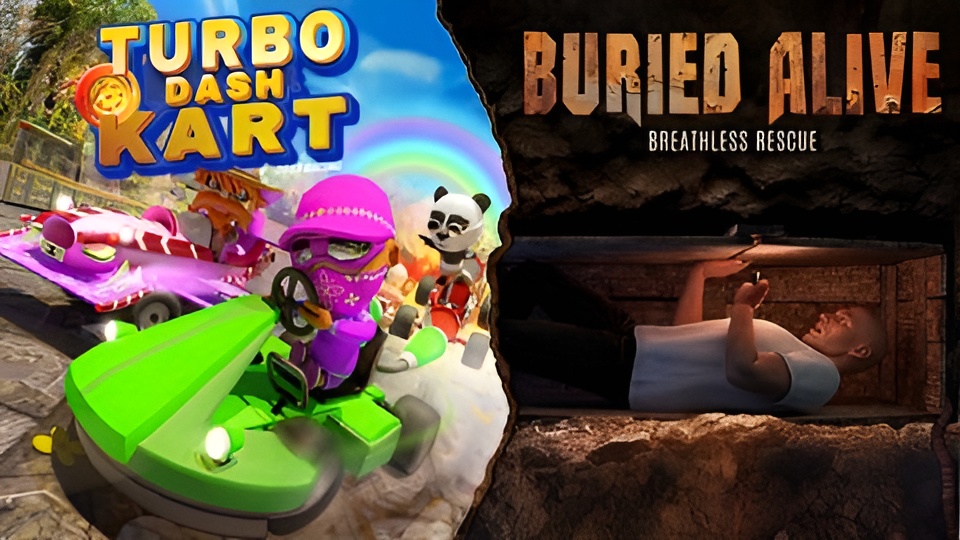 Turbo Dash Kart and Buried Alive (Xbox Series Account)