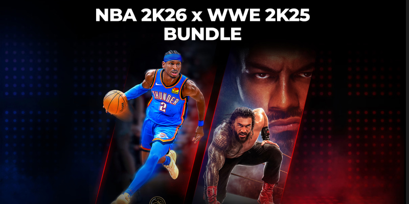 NBA 2K26 x WWE 2K25 Bundle (Nintendo Switch 2 Account)