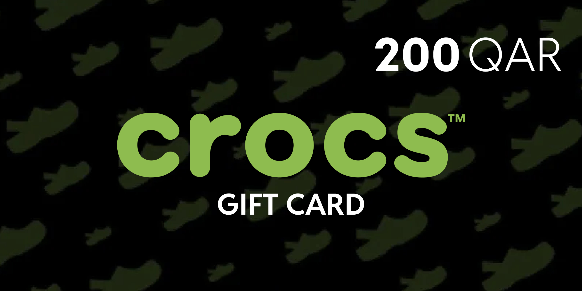 Crocs Gift Card 200 QAR