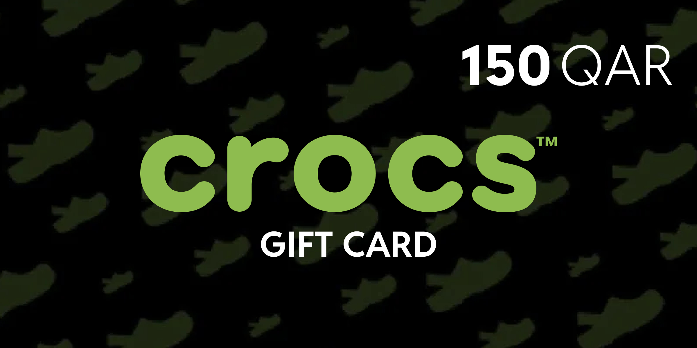 Crocs Gift Card 150 QAR