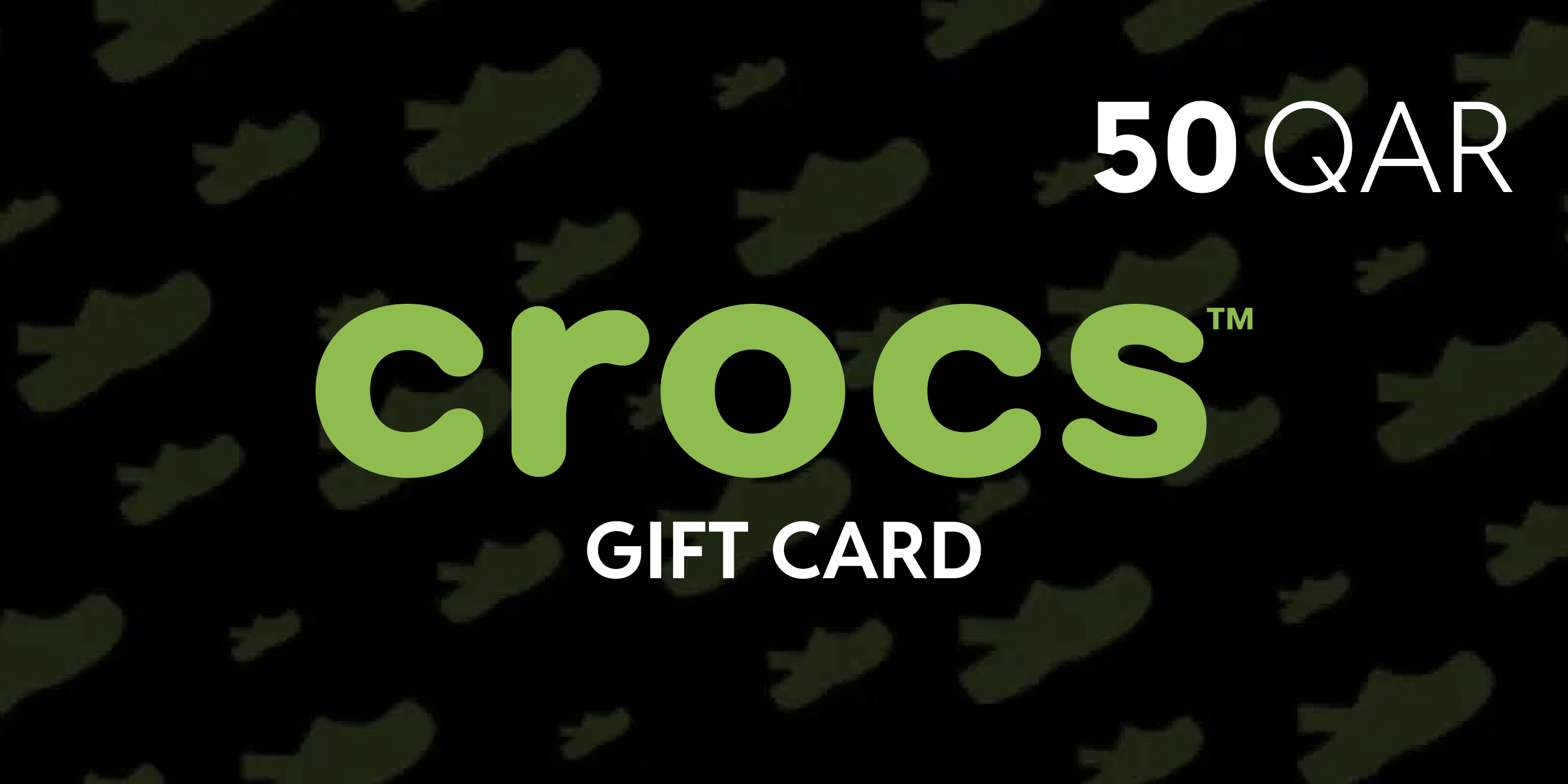 Crocs Gift Card 50 QAR