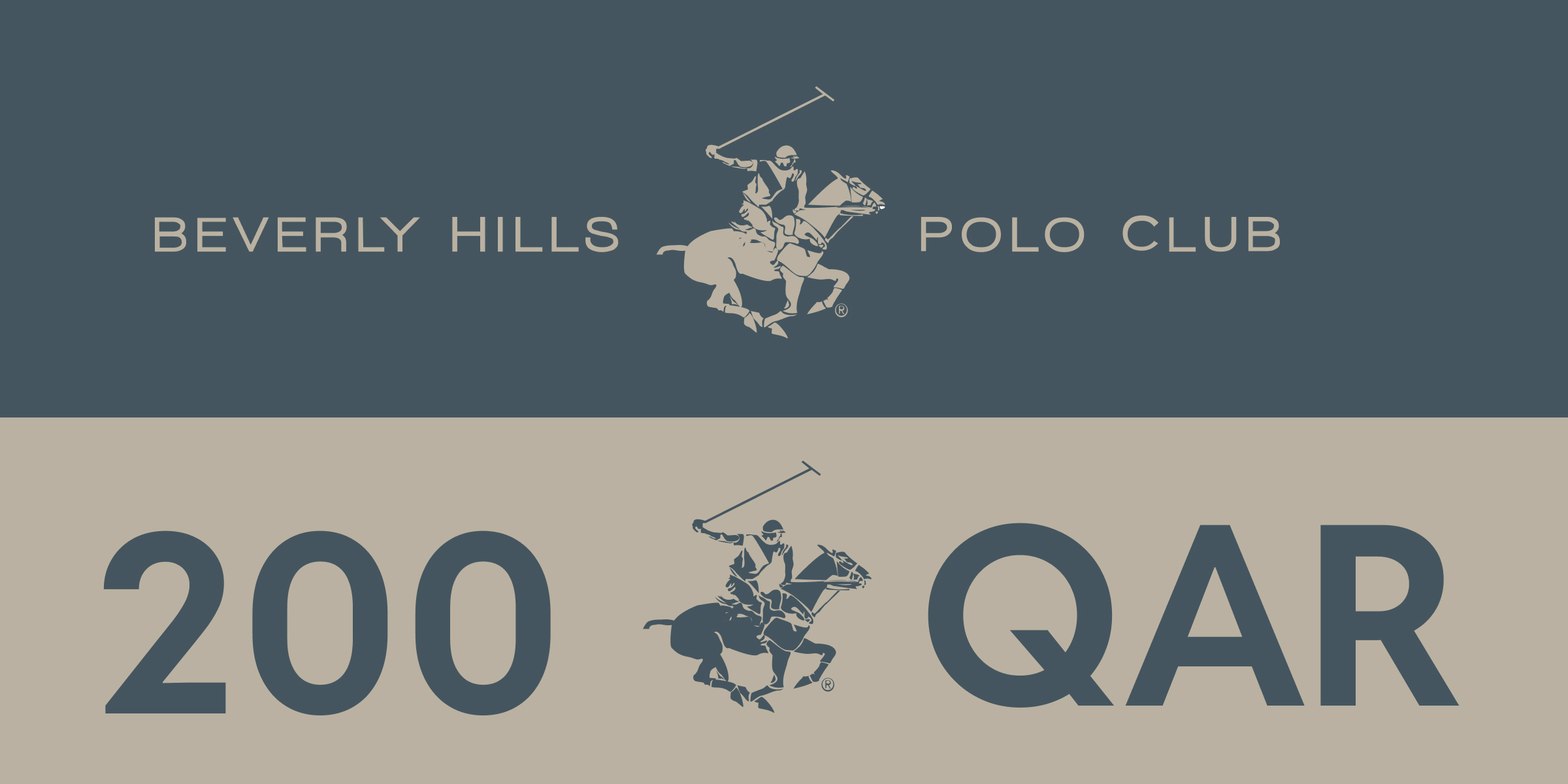 Beverly Hills Polo Club Gift Card 200 QAR