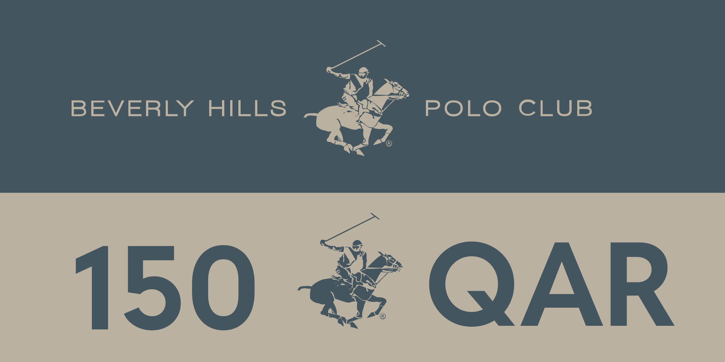 Beverly Hills Polo Club Gift Card 150 QAR