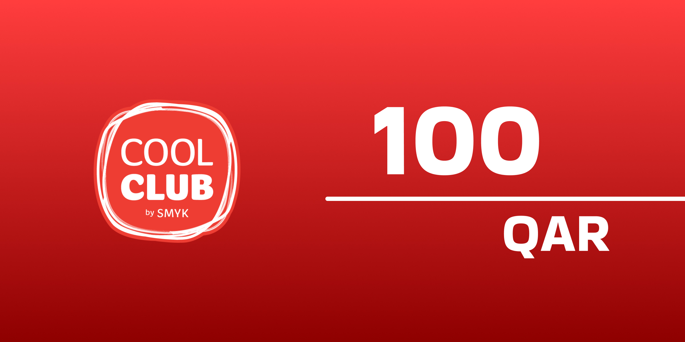 Cool Club Gift Cards 100 QAR