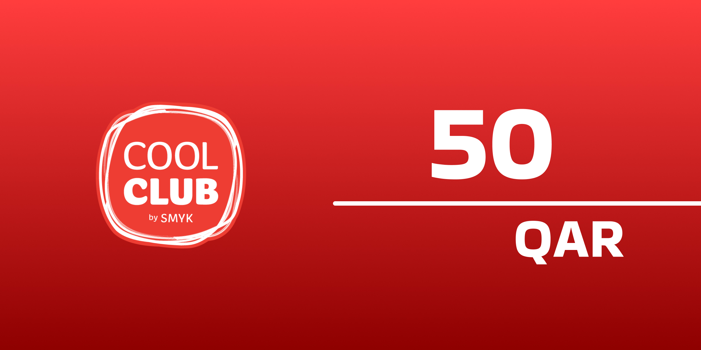 Cool Club Gift Cards 50 QAR