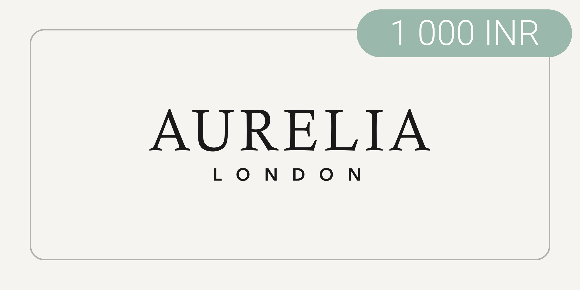 Aurelia Gift Card 1000 INR