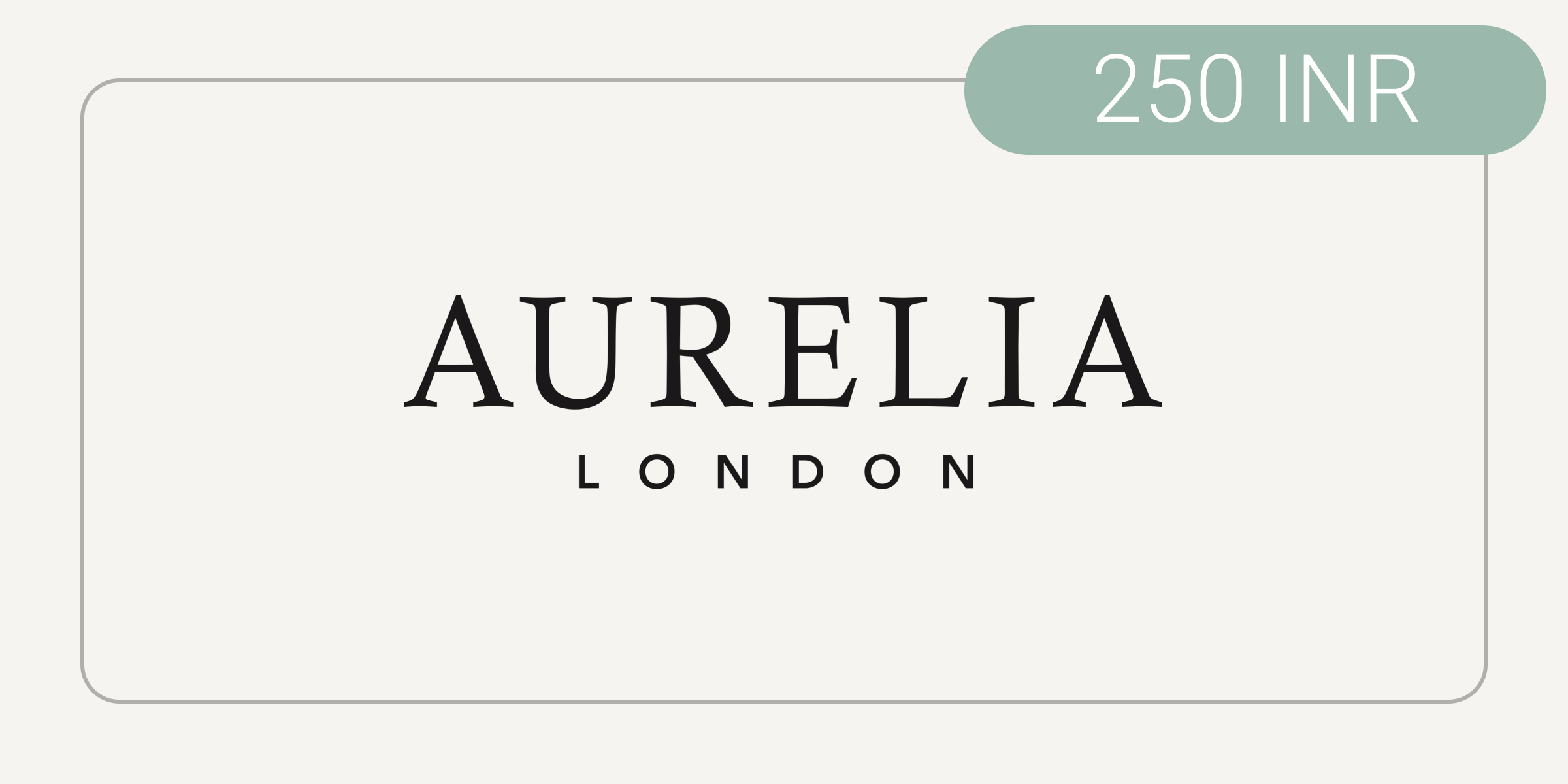 Aurelia Gift Card 250 INR