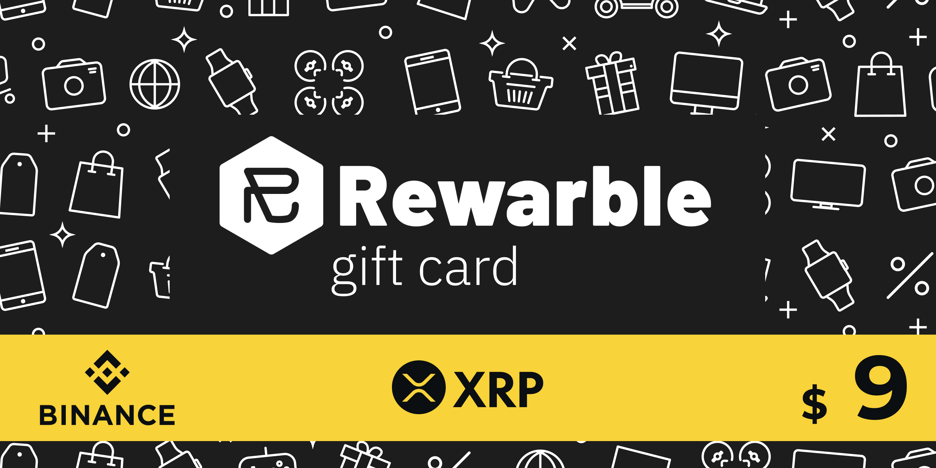 Rewarble Binance Gift Card XRP 9 USD