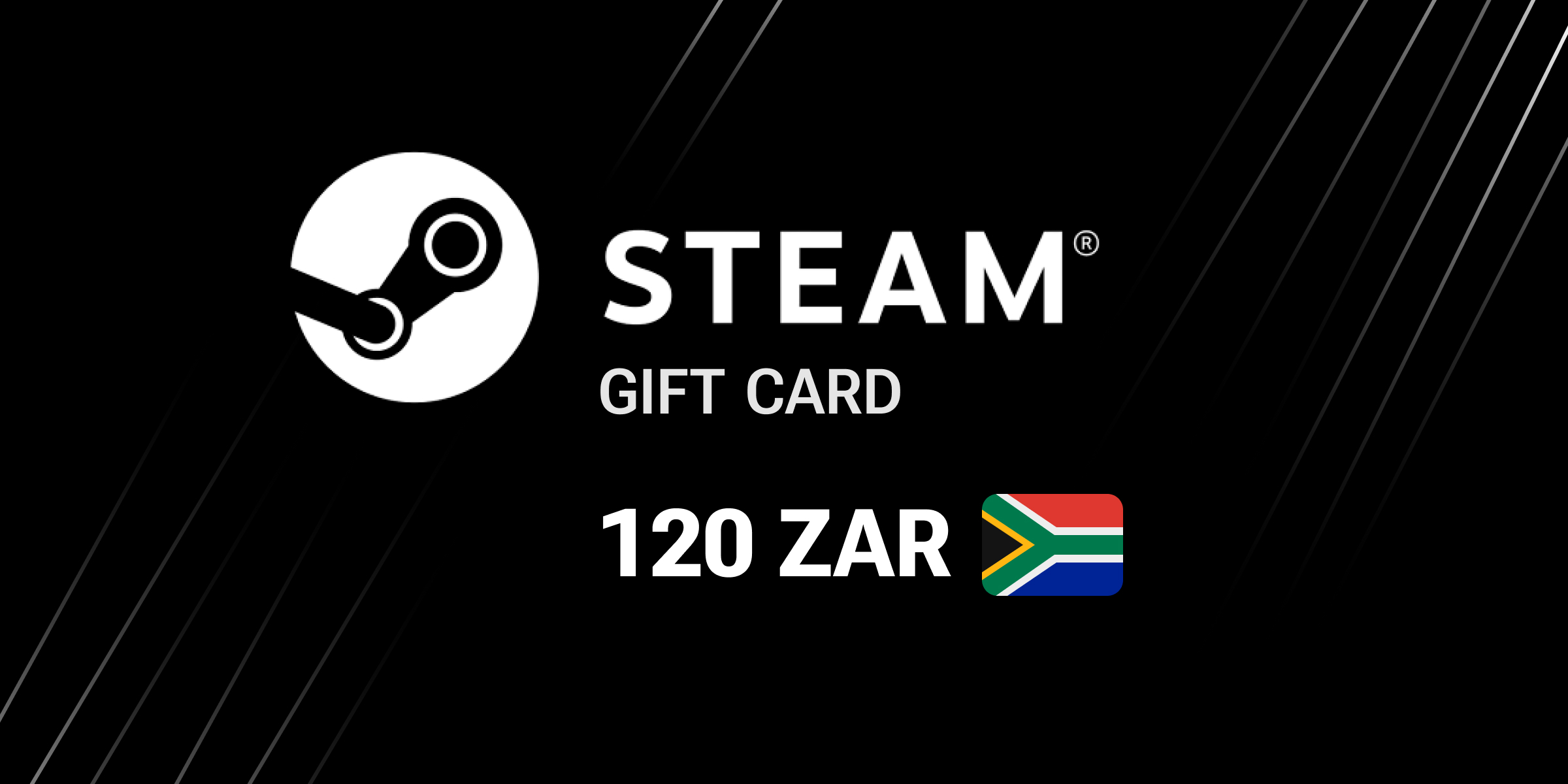 Steam Gift Card 120 ZAR