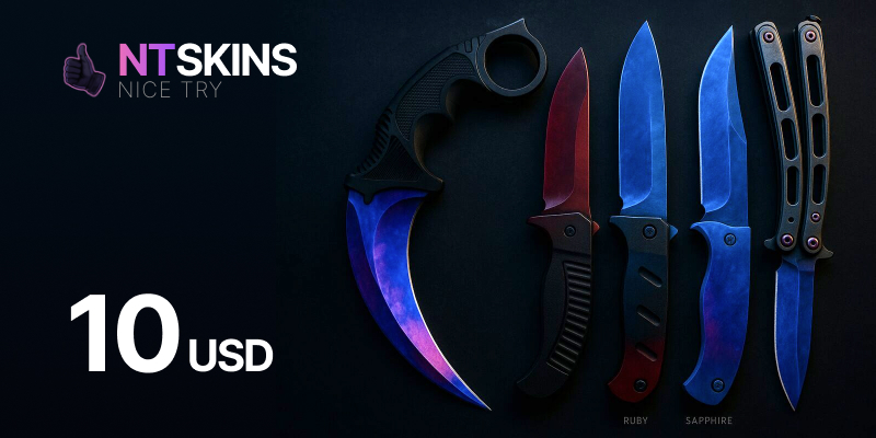 NTSkins Gift Card 10 USD