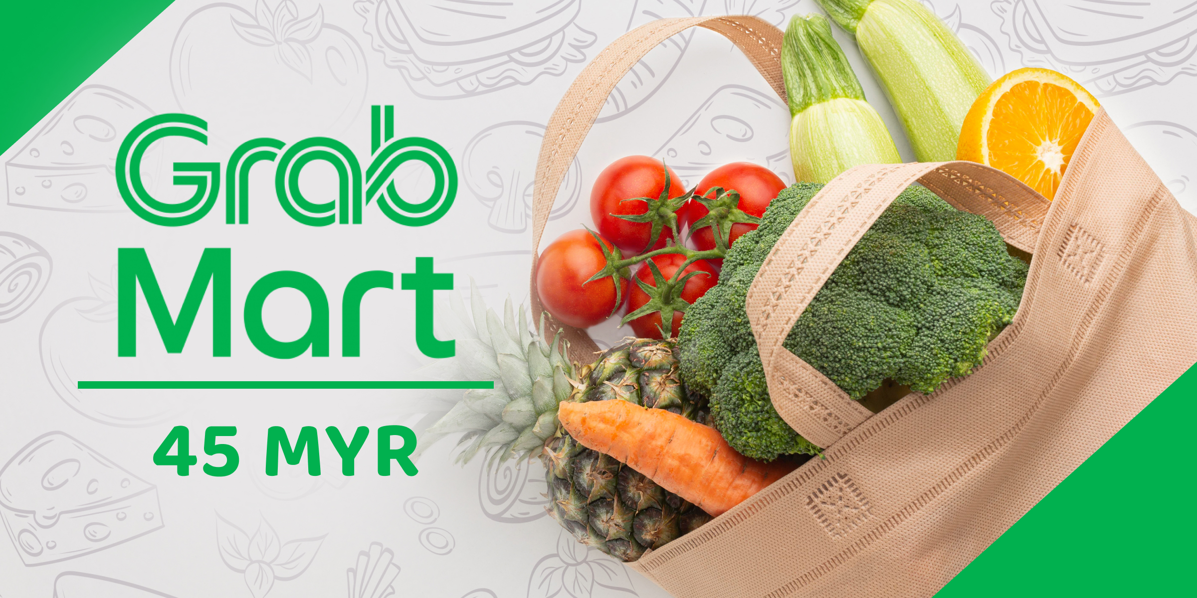 GrabMart Gift Card 45 MYR