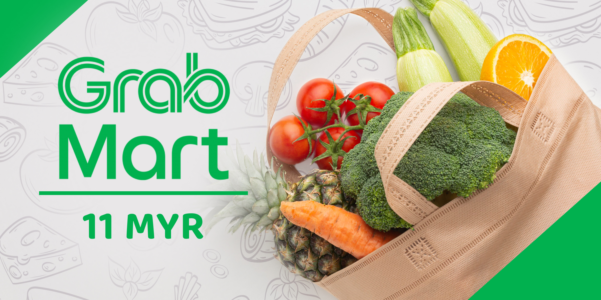 GrabMart Gift Card 11 MYR