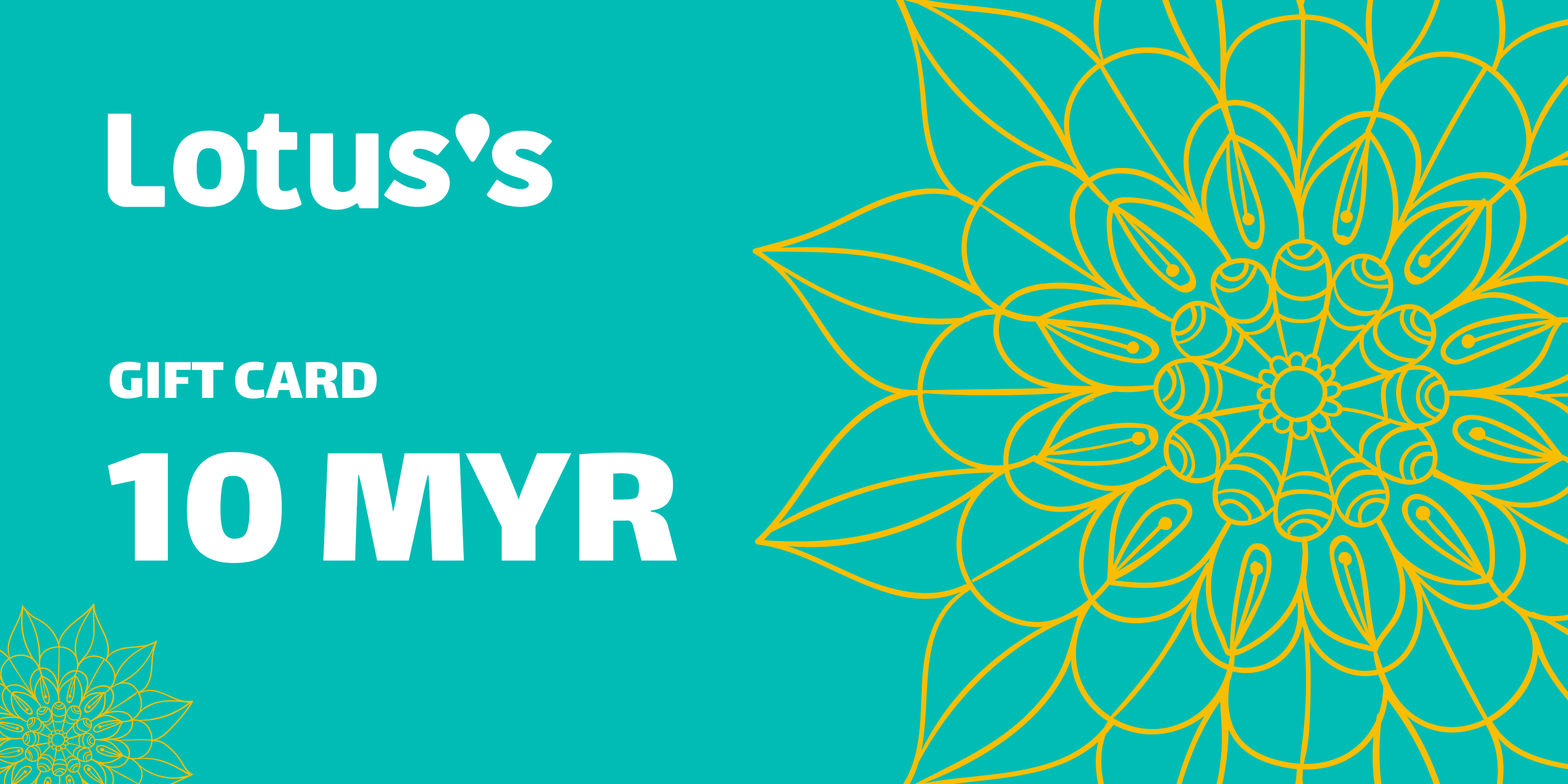 Lotuss Gift Card 10 MYR