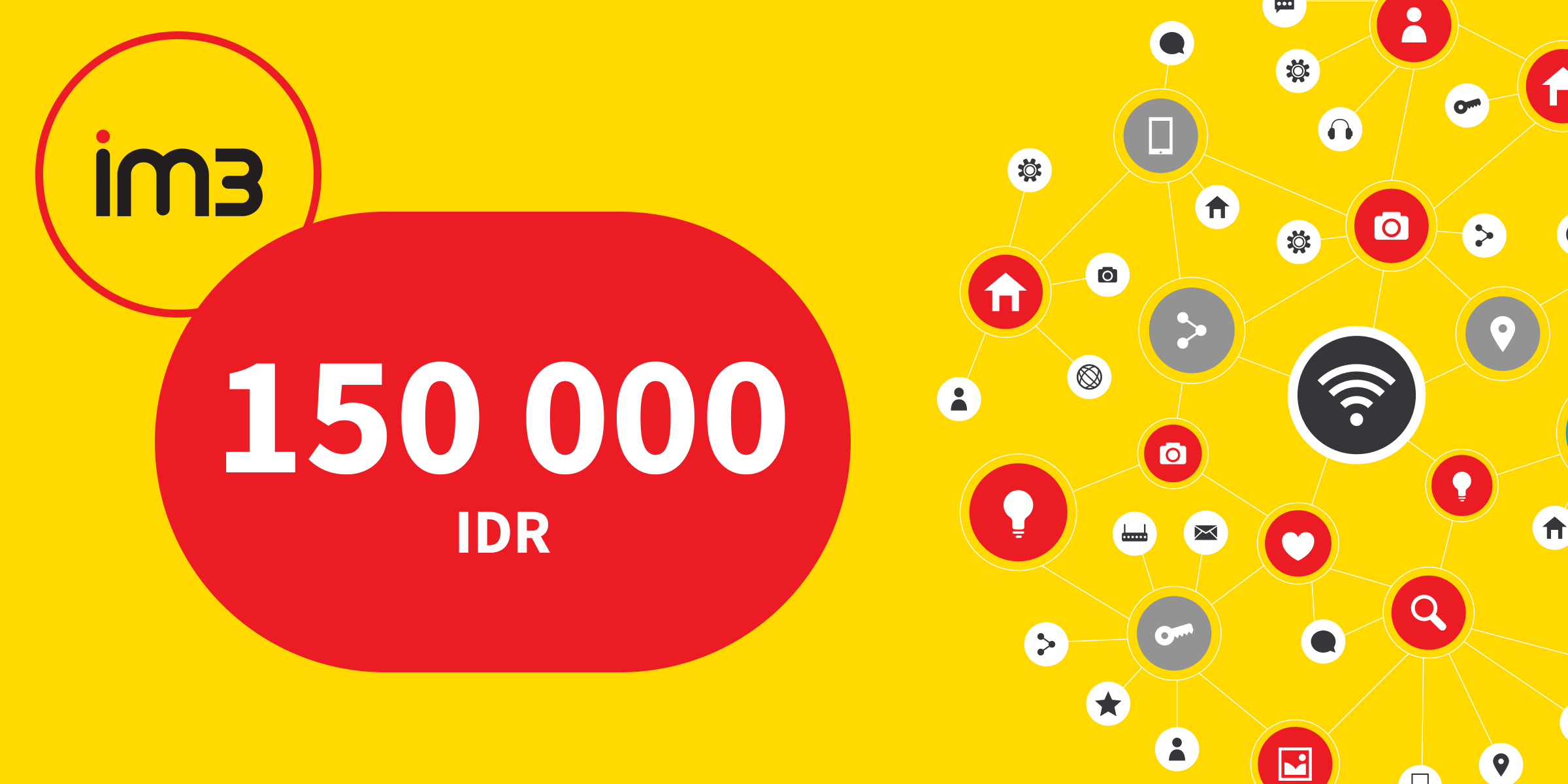 Indosat Prepaid Card 150000 IDR