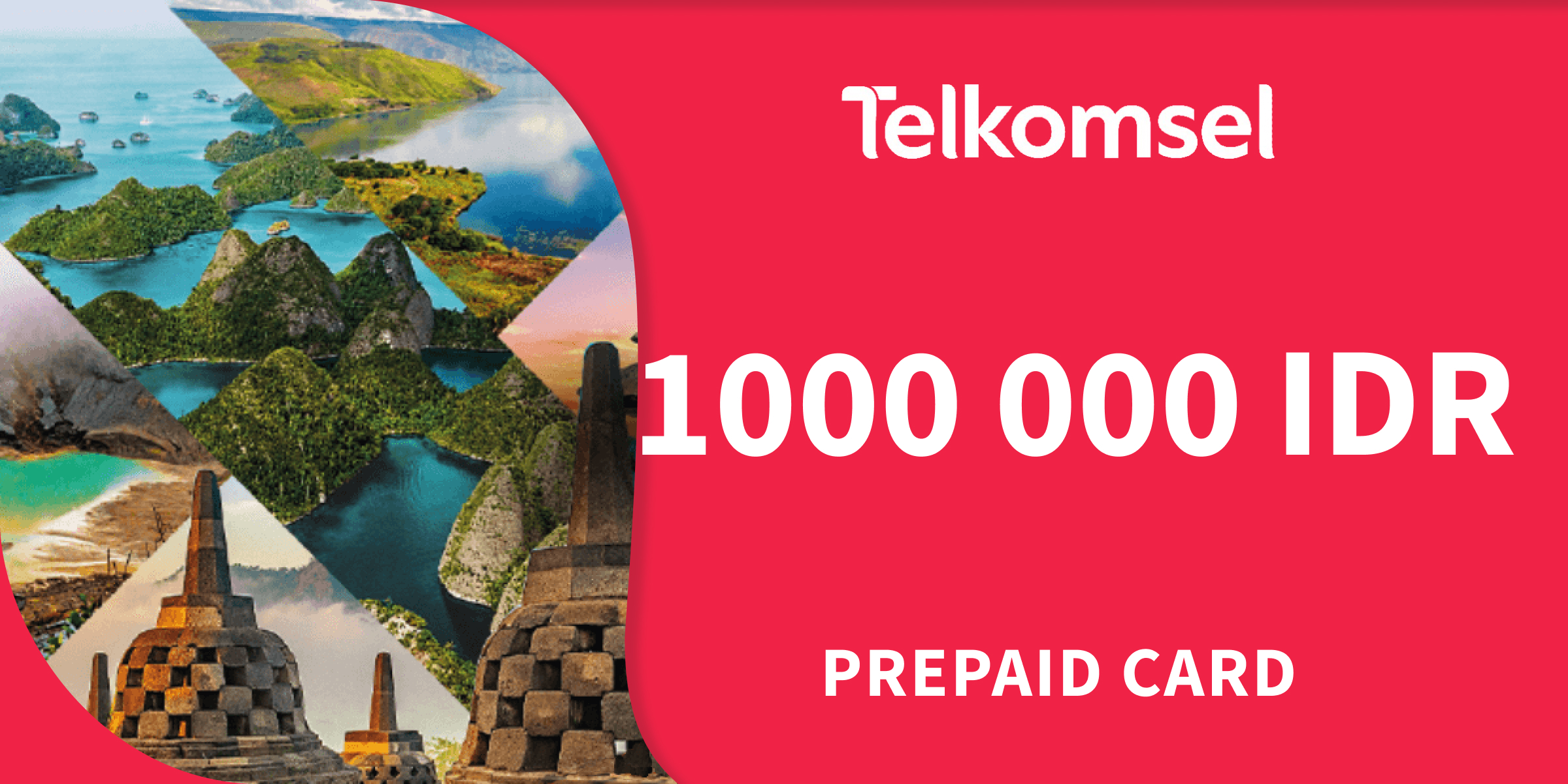 Telkomsel Prepaid Card 1000000 IDR