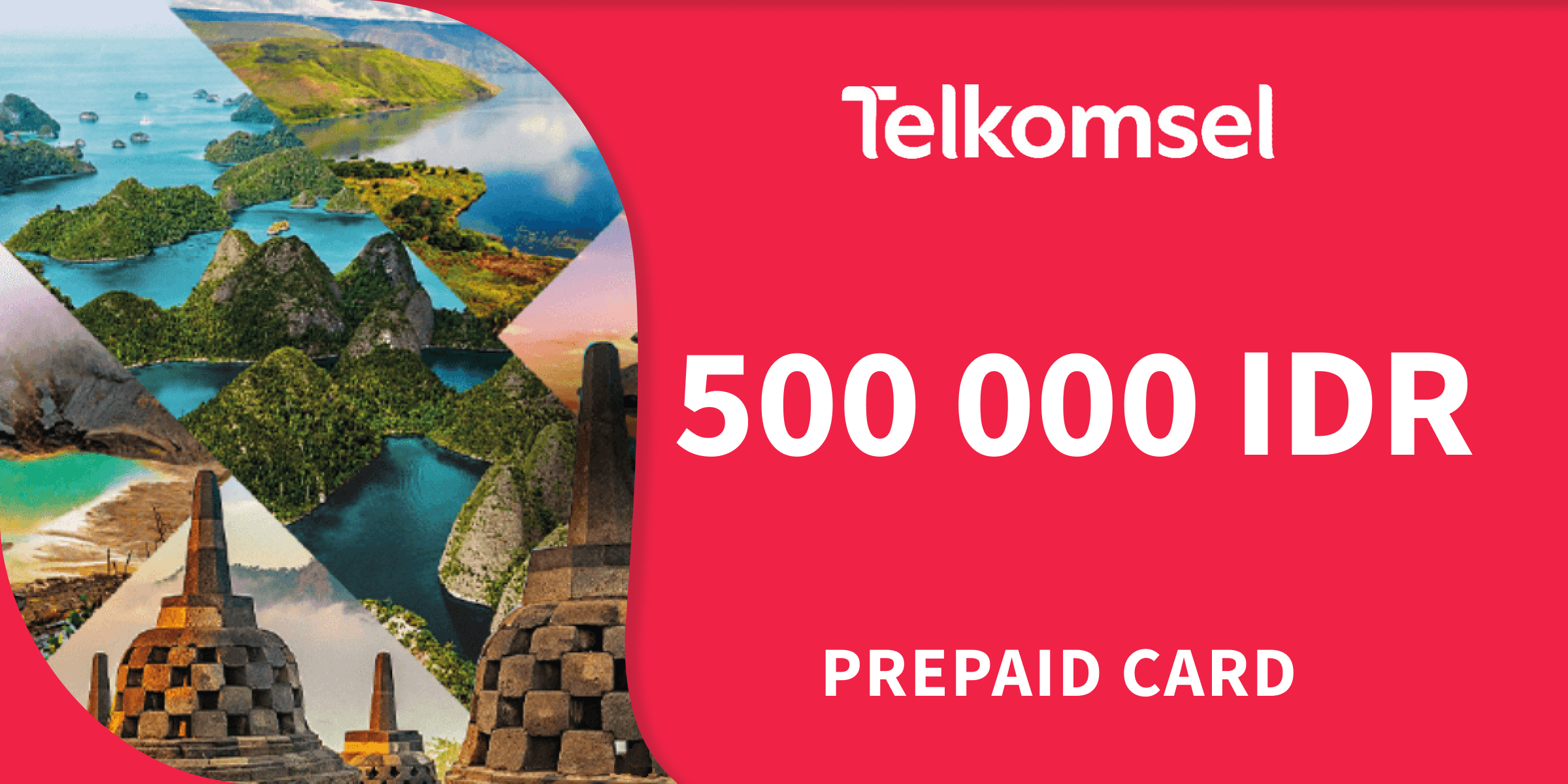 Telkomsel Prepaid Card 500000 IDR