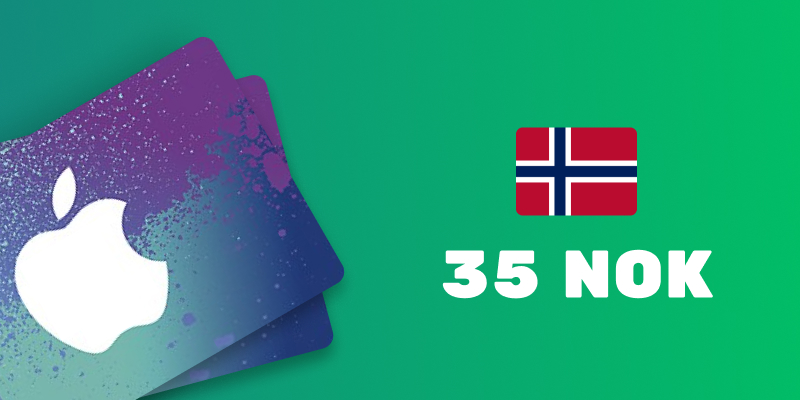 Apple iTunes Gift Card 35 NOK