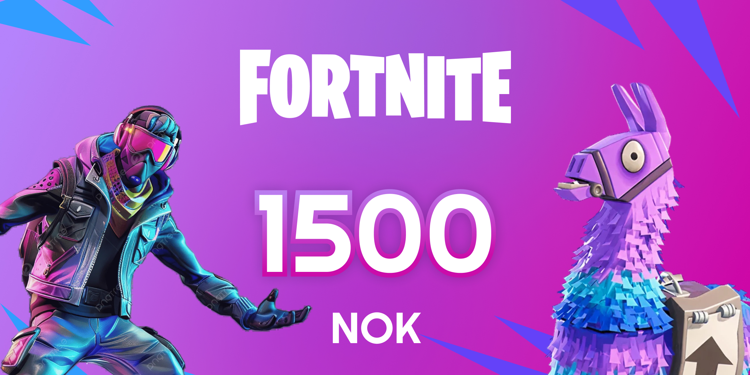 Fortnite Gift Card 1500 NOK